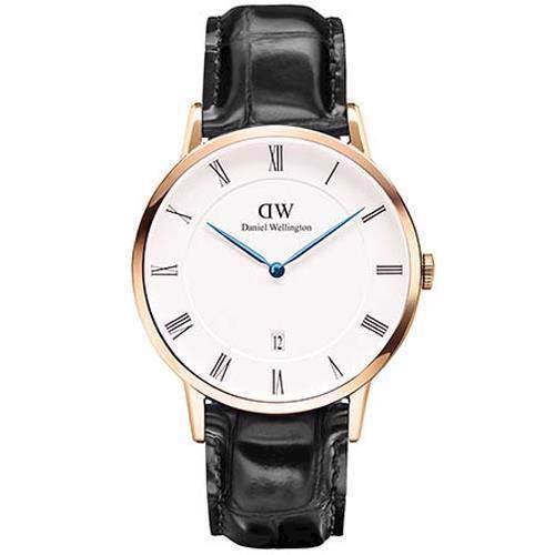 Image of rosa forgyldt Dapper Reading quartz Herre ur fra Daniel Wellington